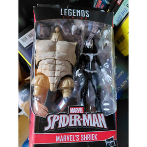 Marvel Legends Spider-Man Shriek 6" Figure Armadillo BAF Build A figure Series